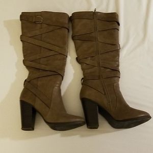 Flirty Buckle Boots